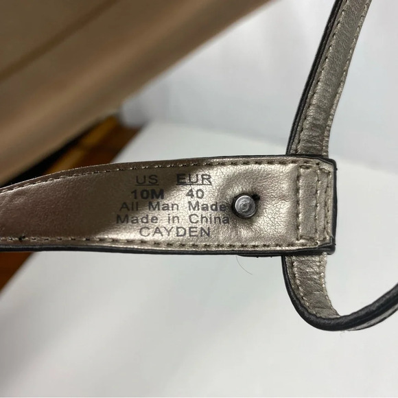 Circus by Sam Edelman Womens 10 Cayden Thong Sandals Black Flat - Picture 4 of 4